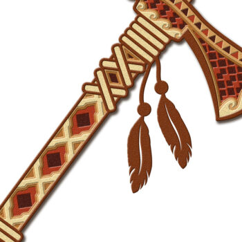 Intra απο ξύλο plywood 3mm-4mm πάχος – Πρότυπο κοπής πάνελ τοίχου Tomahawk Δίασταση  40x30 cm INTRAFABR-105524150 - Image 4