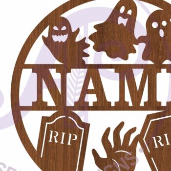 Intra απο ξύλο plywood 3mm-4mm πάχος – Ταφόπλακες και φαντάσματα Όνομα Δίασταση 20x20 cm INTRAFABR-102742926 - Image 4