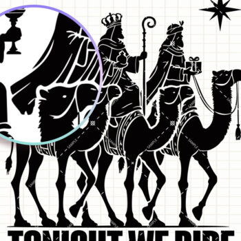 Intra απο ξύλο plywood 3mm-4mm πάχος – Απόψε Οδηγούμε Χριστούγεννα Δίασταση  20x20 cm INTRAFABR-112734977 - Image 2