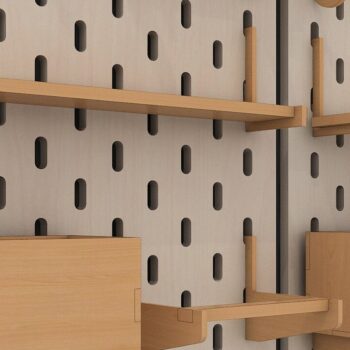 Intra απο ξύλο plywood 3mm-4mm πάχος – Αποθήκευση εργαλείων με ράφι & μανταλάκι Δίασταση  20x20 cm INTRAFABR-41518460 - Image 6