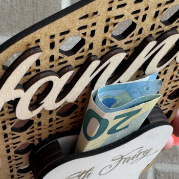 Intra απο ξύλο plywood 3mm-4mm πάχος – Πρότυπο κοπής κρεμάστρας πόρτας δοντιών νεράιδα Δίασταση 20x20 cm INTRAFABR-105475008 - Image 3