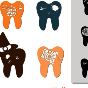 Intra απο ξύλο plywood 3mm-4mm πάχος – Tooth Fairy Halloween Tooth Fairy Δίασταση  20x20 cm INTRAFABR-77369291