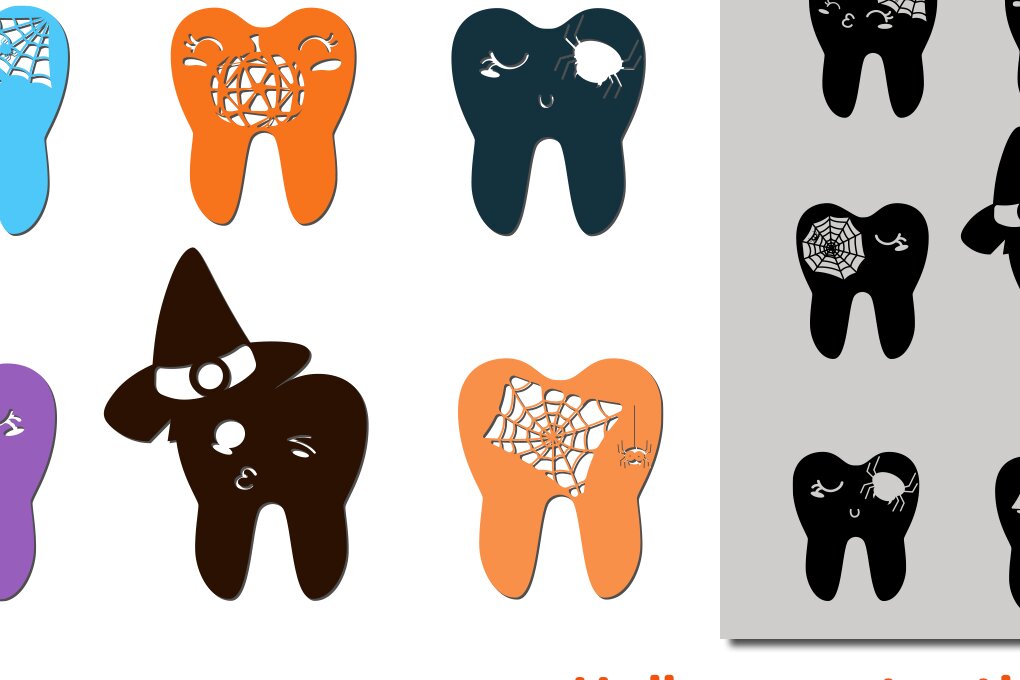 Intra απο ξύλο plywood 3mm-4mm πάχος – Tooth Fairy Halloween Tooth Fairy Δίασταση  20x20 cm INTRAFABR-77369291