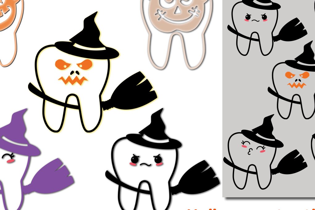 Intra απο ξύλο plywood 3mm-4mm πάχος – Tooth Fairy Halloween, Tooth Fairy Δίασταση  20x20 cm INTRAFABR-77460116