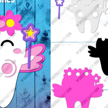 Intra απο ξύλο plywood 3mm-4mm πάχος – Tooth Fairy Money Holder, Money Card Δίασταση  20x20 cm INTRAFABR-91286400 - Image 1