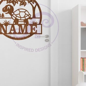 Intra απο ξύλο plywood 3mm-4mm πάχος – Σήμα ονόματος χελώνας Δίασταση 20x20 cm INTRAFABR-100499202 - Image 3