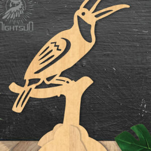 Intra απο ξύλο plywood 3mm-4mm πάχος – Toucan Bird Διακόσμηση σπιτιού 1 Δίασταση 20x20 cm INTRAFABR-112467047