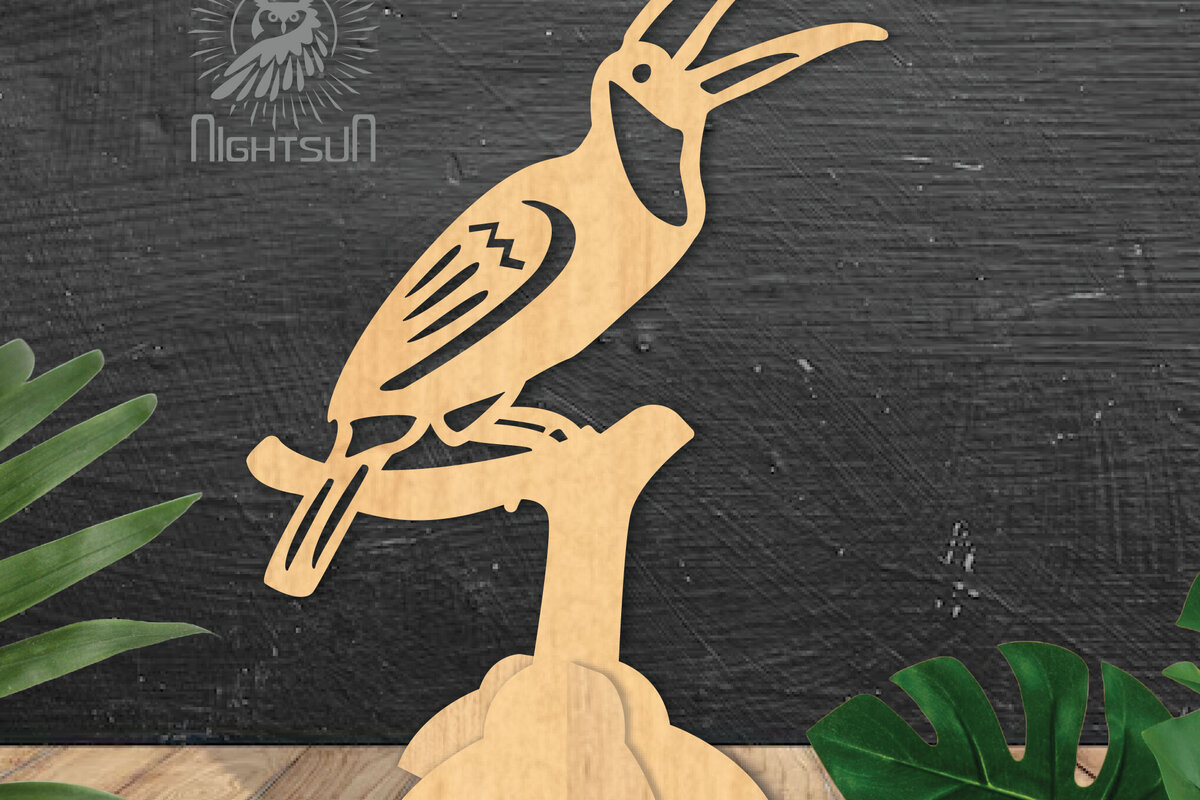 Intra απο ξύλο plywood 3mm-4mm πάχος – Toucan Bird Διακόσμηση σπιτιού 1 Δίασταση  20x20 cm INTRAFABR-112467047