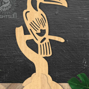 Intra απο ξύλο plywood 3mm-4mm πάχος – Toucan Bird Decor Home 2 Δίασταση 20x20 cm INTRAFABR-112467081