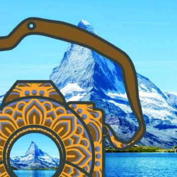 Intra απο ξύλο plywood 3mm-4mm πάχος – Tourist Photo, 5 Layers, 3D Mandala Δίασταση  20x20 cm INTRAFABR-21430895 - Image 8