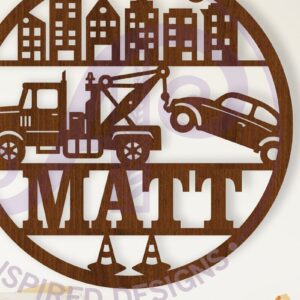 Intra απο ξύλο plywood 3mm-4mm πάχος – Σήμα ονόματος ρυμουλκούμενου Δίασταση  20x20 cm INTRAFABR-110149025