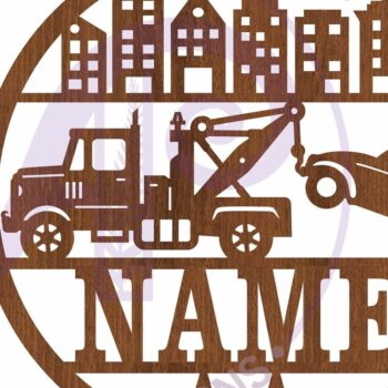 Intra απο ξύλο plywood 3mm-4mm πάχος – Σήμα ονόματος ρυμουλκούμενου Δίασταση 20x20 cm INTRAFABR-110149025 - Image 4