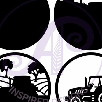 Intra απο ξύλο plywood 3mm-4mm πάχος – Πινακίδα τέχνης τοίχου με στρώσεις τρακτέρ, Δίασταση  40x30 cm INTRAFABR-98632490 - Image 3