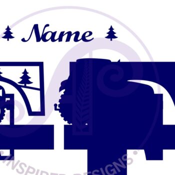 Intra απο ξύλο plywood 3mm-4mm πάχος – Μονόγραμμα τρακτέρ Γράμμα F Αποκοπή αρχείου Δίασταση  20x20 cm INTRAFABR-70480928 - Image 2