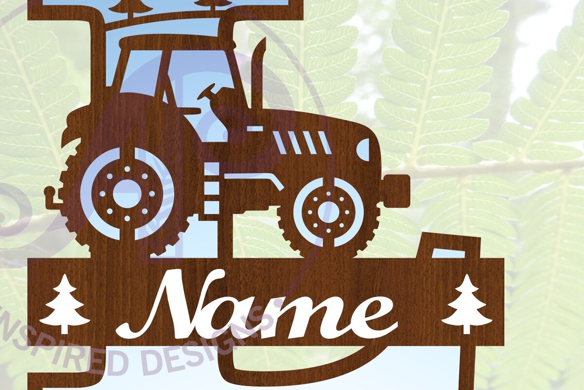 Intra απο ξύλο plywood 3mm-4mm πάχος – Μονόγραμμα τρακτέρ Letter L Δίασταση  20x20 cm INTRAFABR-70481082