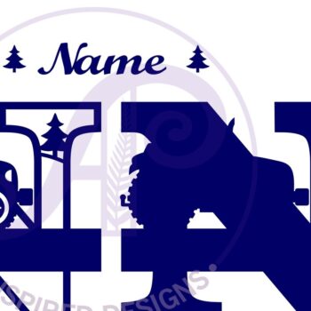 Intra απο ξύλο plywood 3mm-4mm πάχος – Μονόγραμμα τρακτέρ Letter N Δίασταση  20x20 cm INTRAFABR-70481225 - Image 2