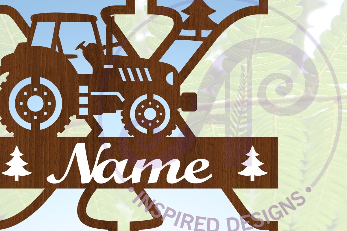 Intra απο ξύλο plywood 3mm-4mm πάχος – Μονόγραμμα τρακτέρ Letter X Δίασταση  20x20 cm INTRAFABR-70481530