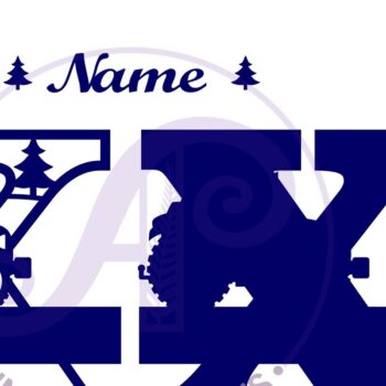 Intra απο ξύλο plywood 3mm-4mm πάχος – Μονόγραμμα τρακτέρ Letter X Δίασταση  20x20 cm INTRAFABR-70481530 - Image 2