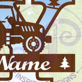 Intra απο ξύλο plywood 3mm-4mm πάχος – Μονόγραμμα τρακτέρ Letter Y Δίασταση  20x20 cm INTRAFABR-70481558 - Image 1