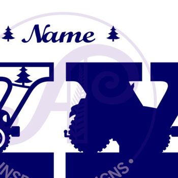 Intra απο ξύλο plywood 3mm-4mm πάχος – Μονόγραμμα τρακτέρ Letter Y Δίασταση  20x20 cm INTRAFABR-70481558 - Image 2