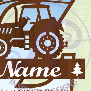 Intra απο ξύλο plywood 3mm-4mm πάχος – Μονόγραμμα τρακτέρ Letter Z Δίασταση  20x20 cm INTRAFABR-70481577 - Image 1