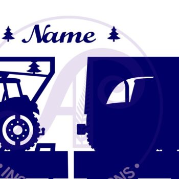 Intra απο ξύλο plywood 3mm-4mm πάχος – Μονόγραμμα τρακτέρ Letter Z Δίασταση  20x20 cm INTRAFABR-70481577 - Image 2