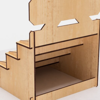 Intra απο ξύλο plywood 3mm-4mm πάχος – Ράφι εμπορικής αγοράς με πινακίδα κοπής λέιζερ Δίασταση  20x20 cm INTRAFABR-117264462 - Image 9