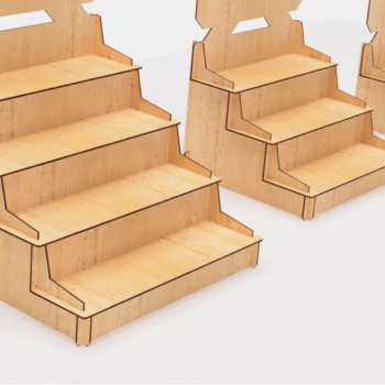 Intra απο ξύλο plywood 3mm-4mm πάχος – Αρχεία κοπής λέιζερ ράφια αγοράς συναλλαγών Δίασταση  20x20 cm INTRAFABR-117256962 - Image 1