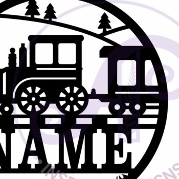 Intra απο ξύλο plywood 3mm-4mm πάχος – Σήμα ονόματος τρένου Laser Δίασταση  20x20 cm INTRAFABR-117902917 - Image 5