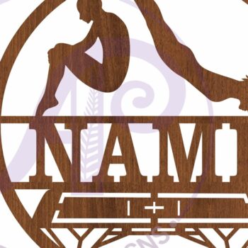 Intra απο ξύλο plywood 3mm-4mm πάχος – Τραμπολίνο Γυναικείο Σήμα Laser Δίασταση  20x20 cm INTRAFABR-102153759 - Image 3