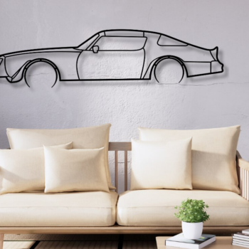 Intra απο ξύλο plywood 3mm-4mm πάχος – Trans Am 1978 Vector  τέχνης τοίχου αυτοκινήτου Δίασταση  40x30 cm INTRAFABR-117412353 - Image 3