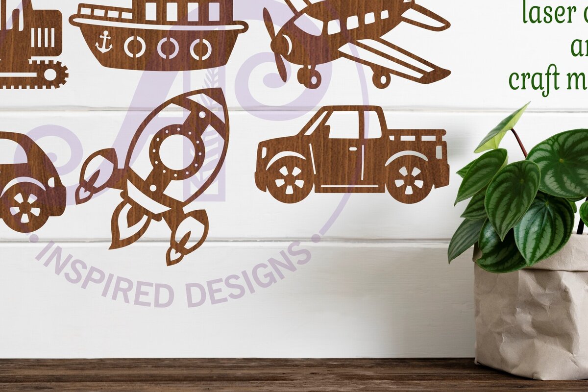 Intra απο ξύλο plywood 3mm-4mm πάχος – Σχήμα κοπής λέιζερ σιλουέτας μεταφοράς Δίασταση  20x20 cm INTRAFABR-98944948