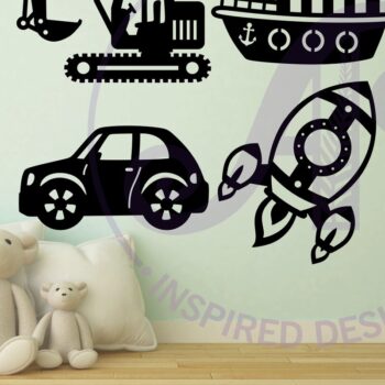 Intra απο ξύλο plywood 3mm-4mm πάχος – Σχήμα κοπής λέιζερ σιλουέτας μεταφοράς Δίασταση  20x20 cm INTRAFABR-98944948 - Image 2