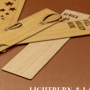 Intra απο ξύλο plywood 3mm-4mm πάχος – Αρχεία σελιδοδεικτών ταξιδιού για κόφτη λέιζερ Δίασταση  20x20 cm INTRAFABR-52602068 - Image 4