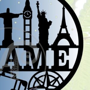 Intra απο ξύλο plywood 3mm-4mm πάχος – Αρχείο περικοπής Name Sign Δίασταση  40x30 cm INTRAFABR-67498759