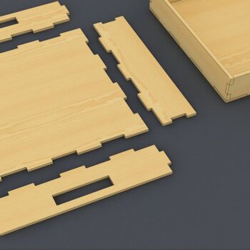 Intra απο ξύλο plywood 3mm-4mm πάχος – Αρχεία λέιζερ δίσκου Δίασταση  20x20 cm INTRAFABR-37058990 - Image 2