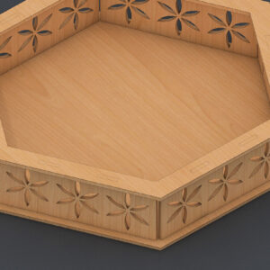 Intra απο ξύλο plywood 3mm-4mm πάχος – Διανυσματικά  δίσκου με λέιζερ 106 Δίασταση  20x20 cm INTRAFABR-60960053