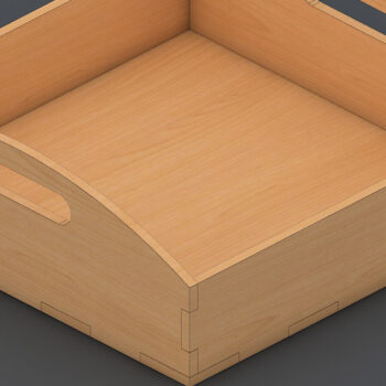 Intra απο ξύλο plywood 3mm-4mm πάχος – Διανυσματικό αρχείο δίσκου με λέιζερ αποκοπή Glowforge Δίασταση  20x20 cm INTRAFABR-60984430 - Image 1