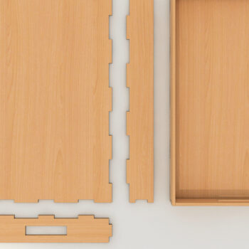 Intra απο ξύλο plywood 3mm-4mm πάχος – Αρχεία έτοιμα με λέιζερ προτύπου κοπής ξύλου δίσκου Δίασταση  20x20 cm INTRAFABR-60982566 - Image 3