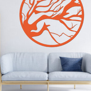 Intra απο ξύλο plywood 3mm-4mm πάχος –  κοπής χαρτιού με λέιζερ κλαδιά δέντρων 1 Δίασταση  20x20 cm INTRAFABR-77297955