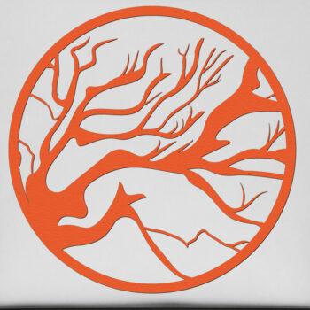 Intra απο ξύλο plywood 3mm-4mm πάχος –  κοπής χαρτιού με λέιζερ κλαδιά δέντρων 1 Δίασταση  20x20 cm INTRAFABR-77297955 - Image 2