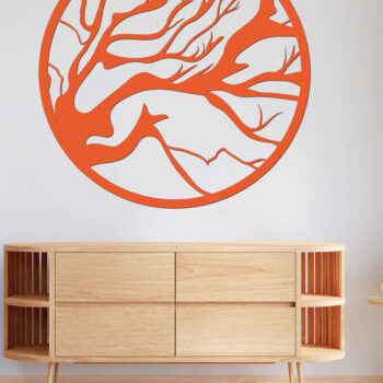 Intra απο ξύλο plywood 3mm-4mm πάχος –  κοπής χαρτιού με λέιζερ κλαδιά δέντρων 1 Δίασταση  20x20 cm INTRAFABR-77297955 - Image 3