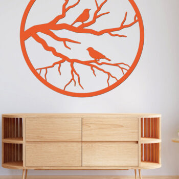 Intra απο ξύλο plywood 3mm-4mm πάχος –  κοπής χαρτιού με λέιζερ κλαδιά δέντρων 11 Δίασταση  20x20 cm INTRAFABR-77544091 - Image 1