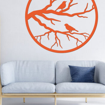 Intra απο ξύλο plywood 3mm-4mm πάχος –  κοπής χαρτιού με λέιζερ κλαδιά δέντρων 11 Δίασταση  20x20 cm INTRAFABR-77544091 - Image 3