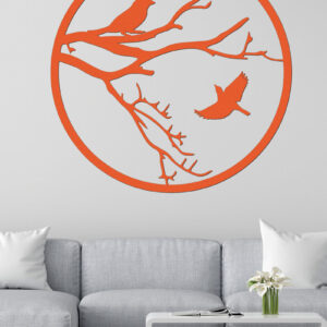 Intra απο ξύλο plywood 3mm-4mm πάχος –  κοπής χαρτιού με λέιζερ κλαδιά δέντρων 12 Δίασταση  20x20 cm INTRAFABR-77544157