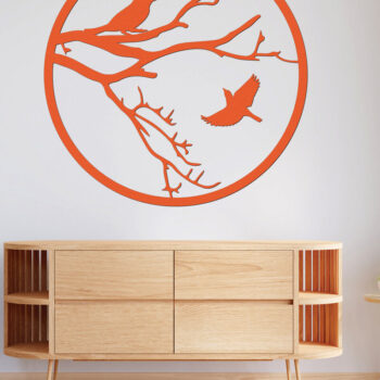 Intra απο ξύλο plywood 3mm-4mm πάχος –  κοπής χαρτιού με λέιζερ κλαδιά δέντρων 12 Δίασταση  20x20 cm INTRAFABR-77544157 - Image 2