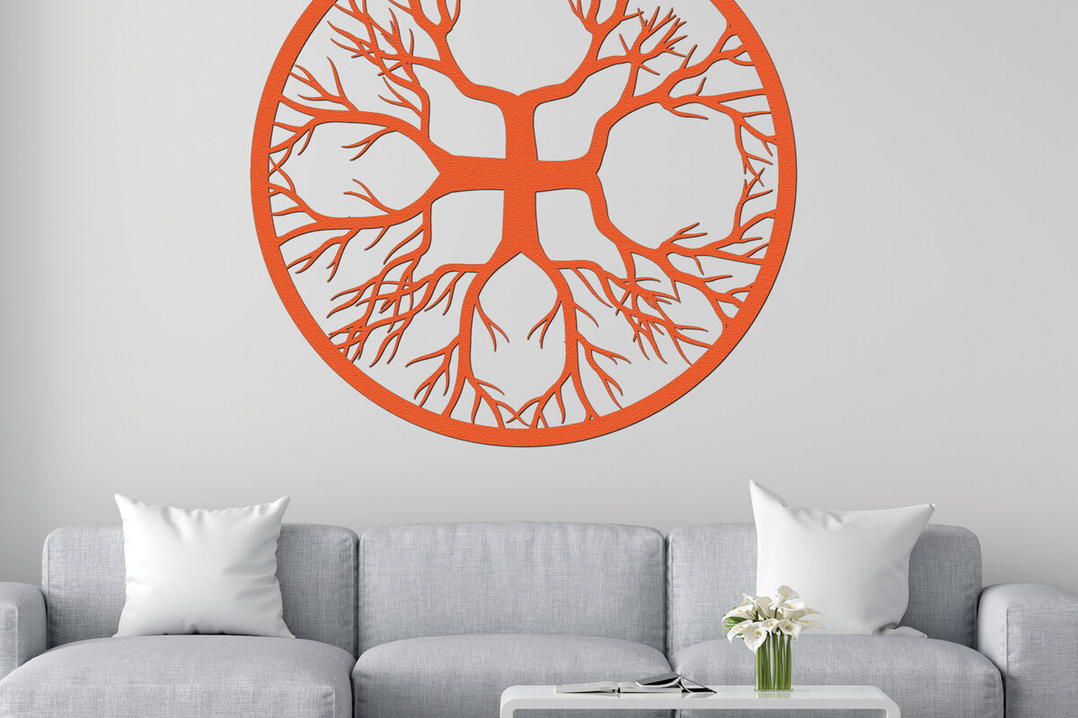 Intra απο ξύλο plywood 3mm-4mm πάχος –  κοπής χαρτιού με λέιζερ κλαδιά δέντρων 15 Δίασταση  20x20 cm INTRAFABR-78325258