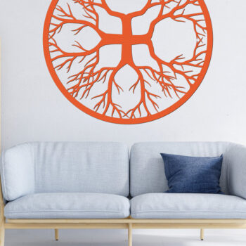 Intra απο ξύλο plywood 3mm-4mm πάχος –  κοπής χαρτιού με λέιζερ κλαδιά δέντρων 15 Δίασταση  20x20 cm INTRAFABR-78325258 - Image 2