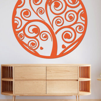 Intra απο ξύλο plywood 3mm-4mm πάχος –  κοπής χαρτιού με λέιζερ κλαδιά δέντρων 2 Δίασταση  20x20 cm INTRAFABR-77300171 - Image 1