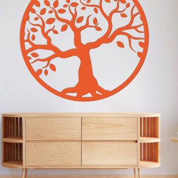 Intra απο ξύλο plywood 3mm-4mm πάχος –  κοπής χαρτιού με λέιζερ κλαδιά δέντρων 2 Δίασταση  20x20 cm INTRAFABR-77298010 - Image 3